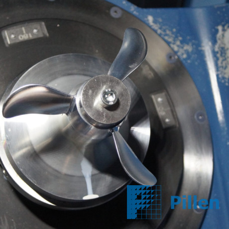 Opspanning Solarboat schroef