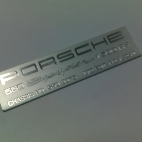 lasergraveren porsche