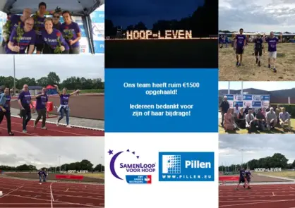 Collage Pillen Group Samenloop Voor Hoop Winterswijk 2019