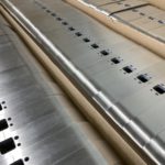 Gebogen aluminium profielen met inkeping