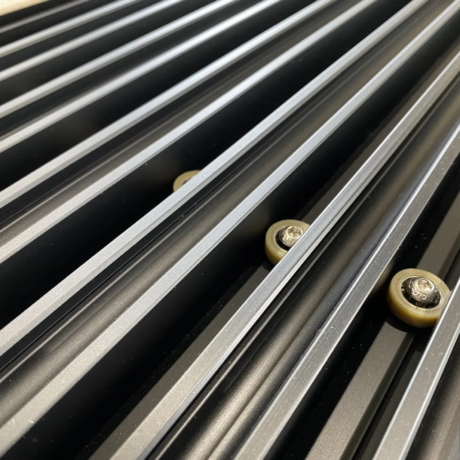 Voormontage aluminiumprofiel met geleider