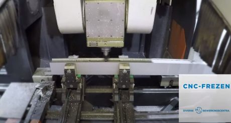 Aluminium profile machining