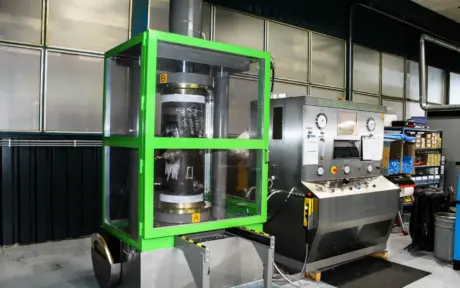 Ventil Test Unit aftesten en drukmetingen machine