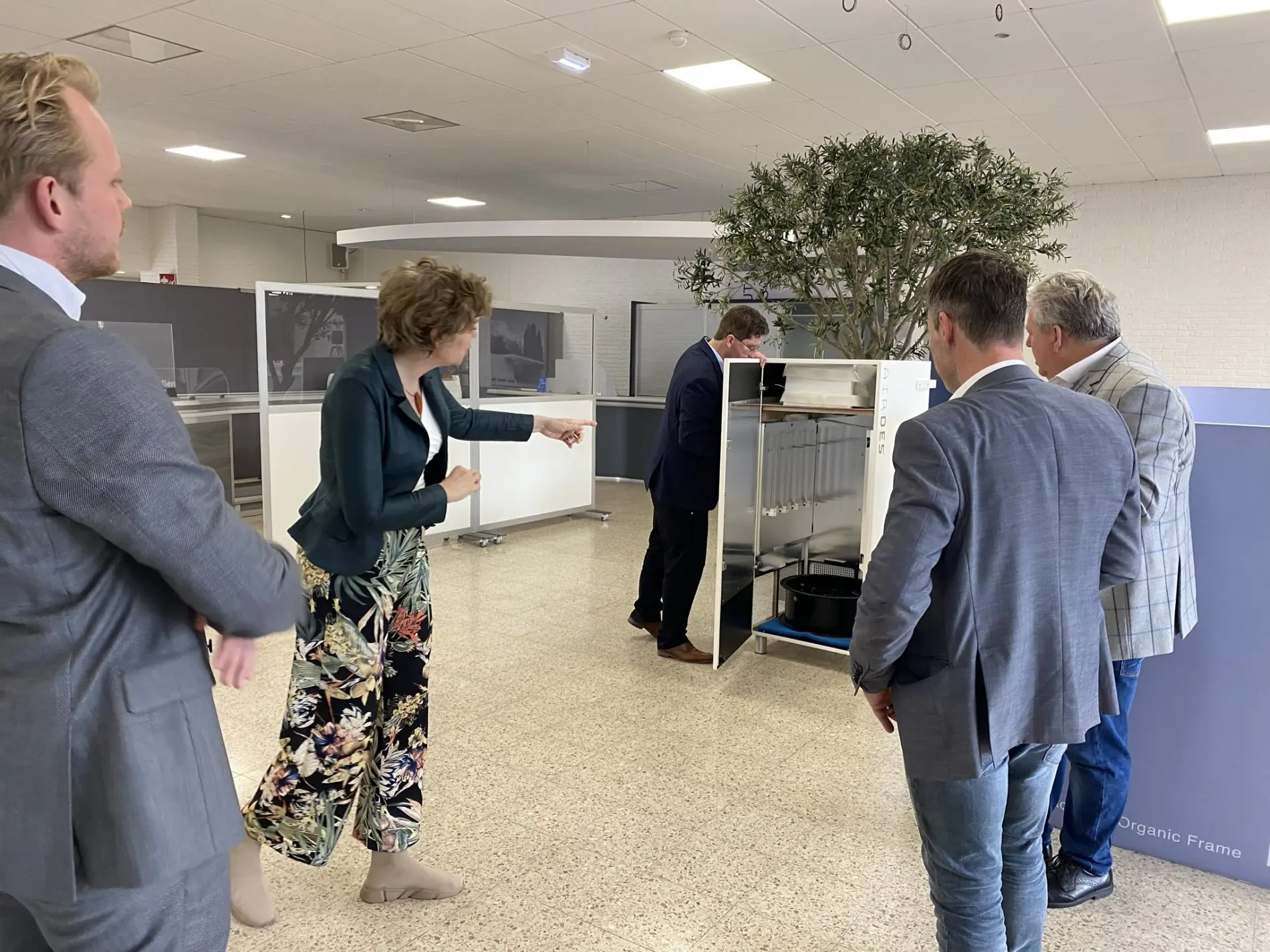 Ingrid Thijssen Werkbezoek Pillen Group