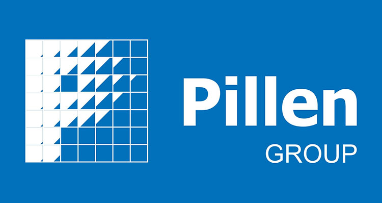 Het logo van Pillen Group.