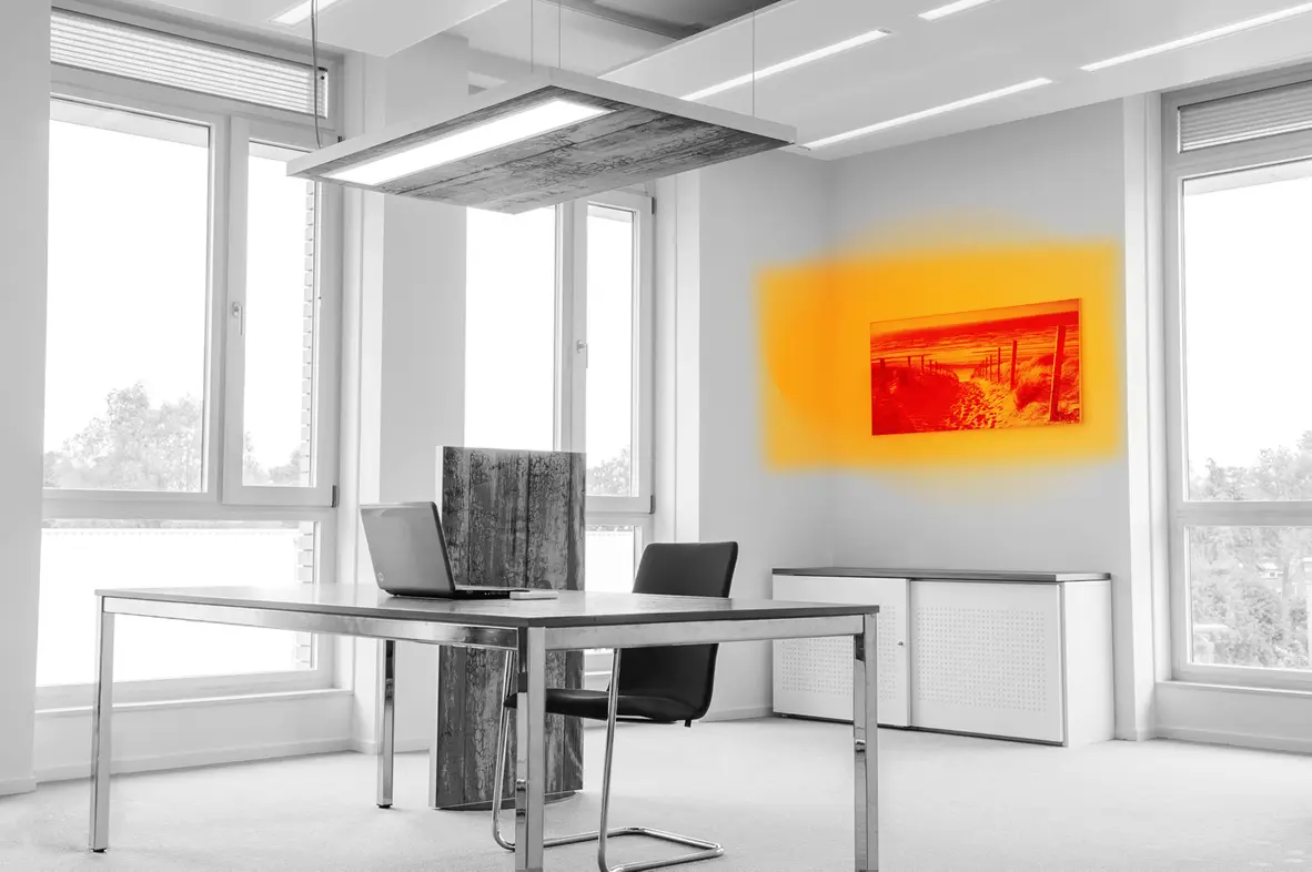 HeatFun Alu L Wand Variant plafond paneel muur