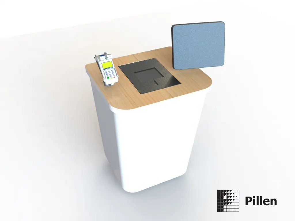 Pillen Checkouts PTK01 3 2 Zelfscan kassameubel op maat