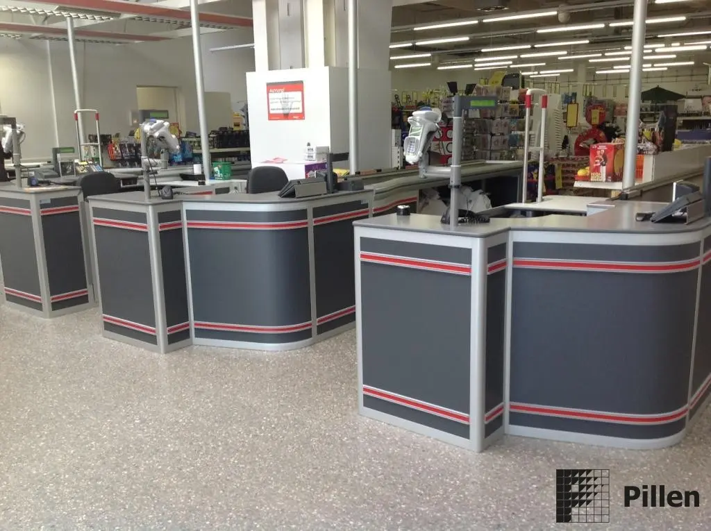 Pillen Checkouts PTK02 4 Enkel kassameubel laten maken