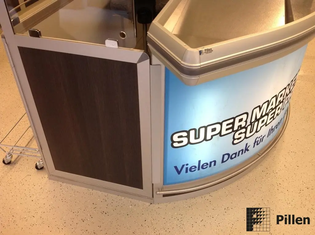Pillen Checkouts PTK03 6 Kassameubel op maat supermarkt