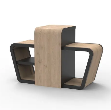 toonbank meubel hout
