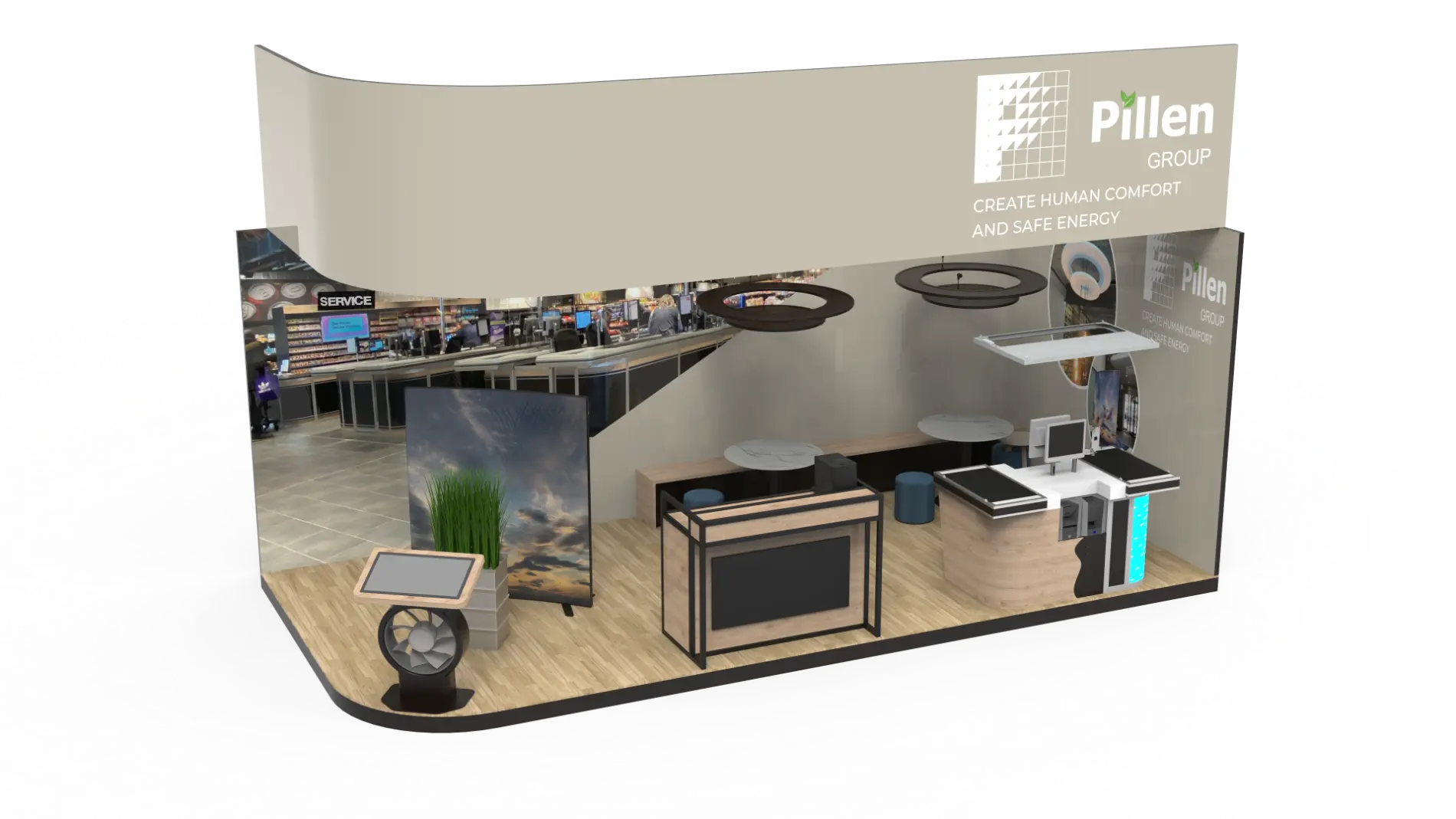 Stand Pillen Group EuroShop 2023 2