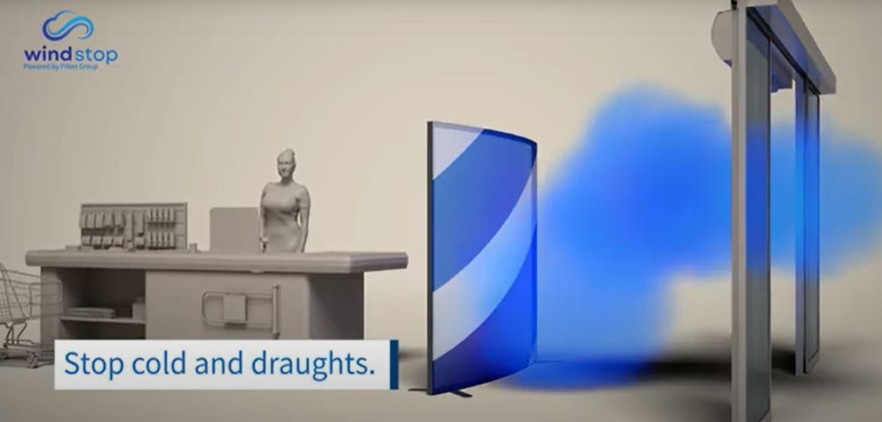 Stop Cold And Draught Windstop Tochtscherm