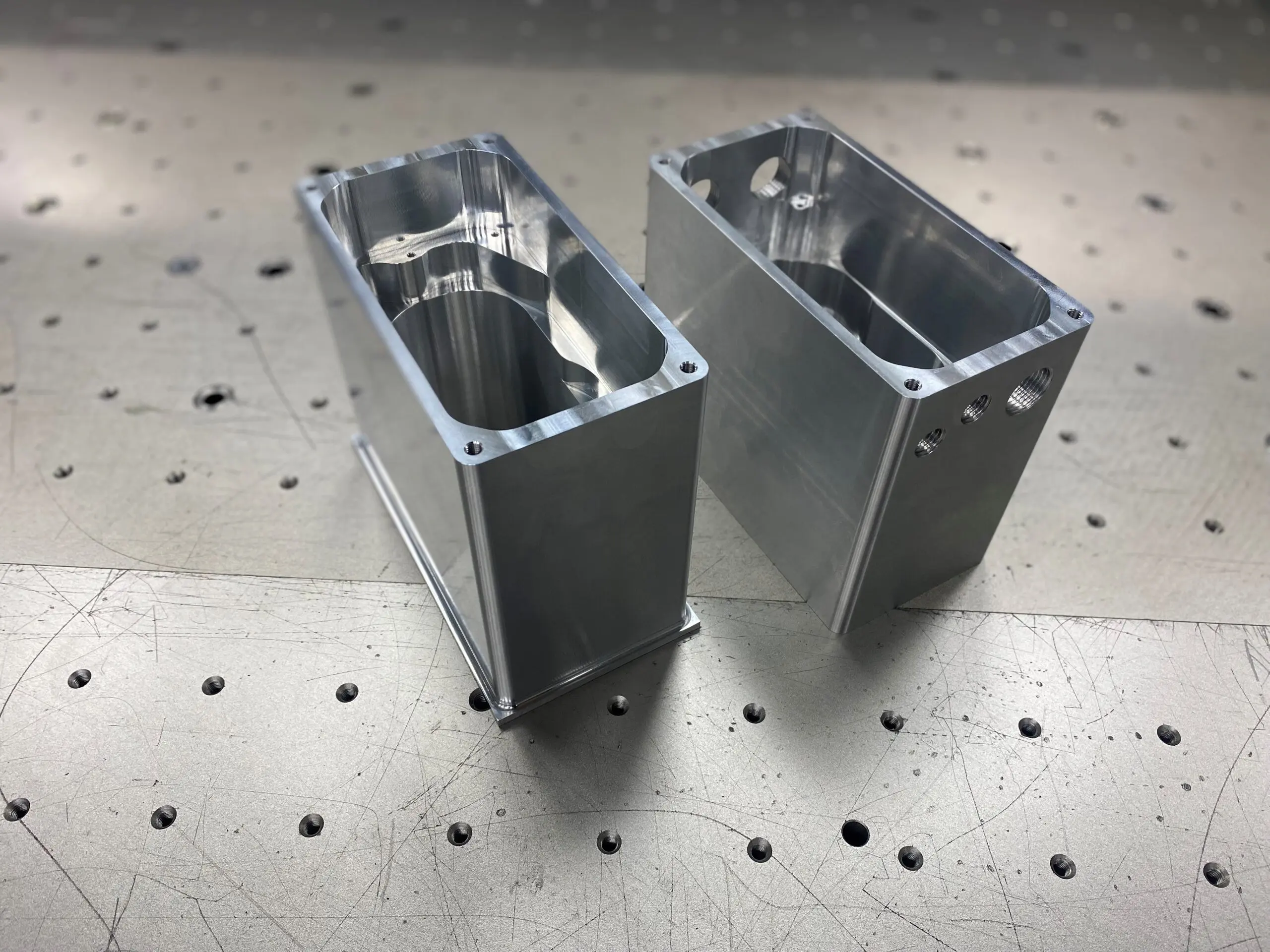 Aluminium Behuizing Housing Verspaning RVS