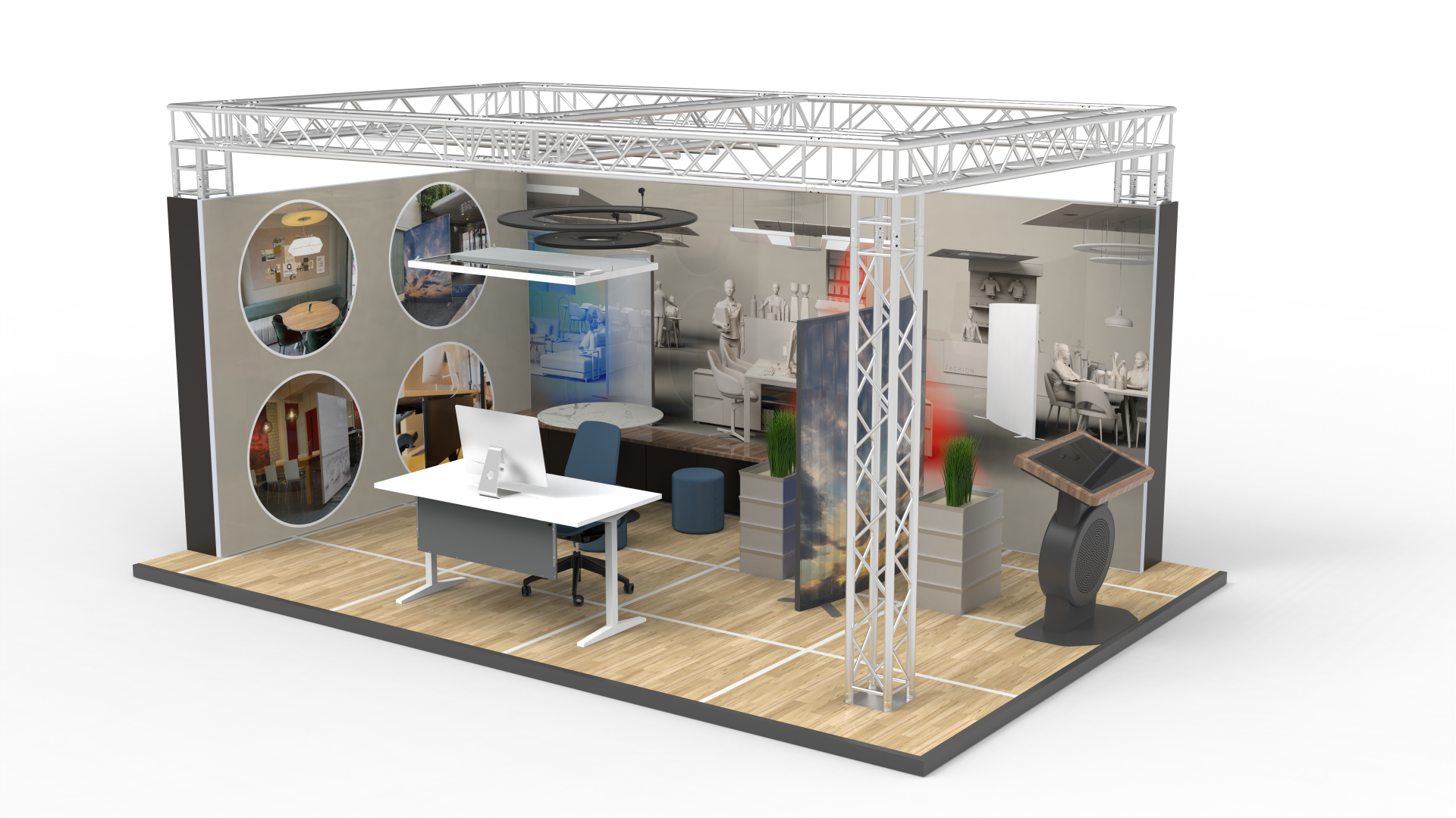 Vakbeurs Facilitair Stand Pillen Group Faciliteert Duurzaam Comfort