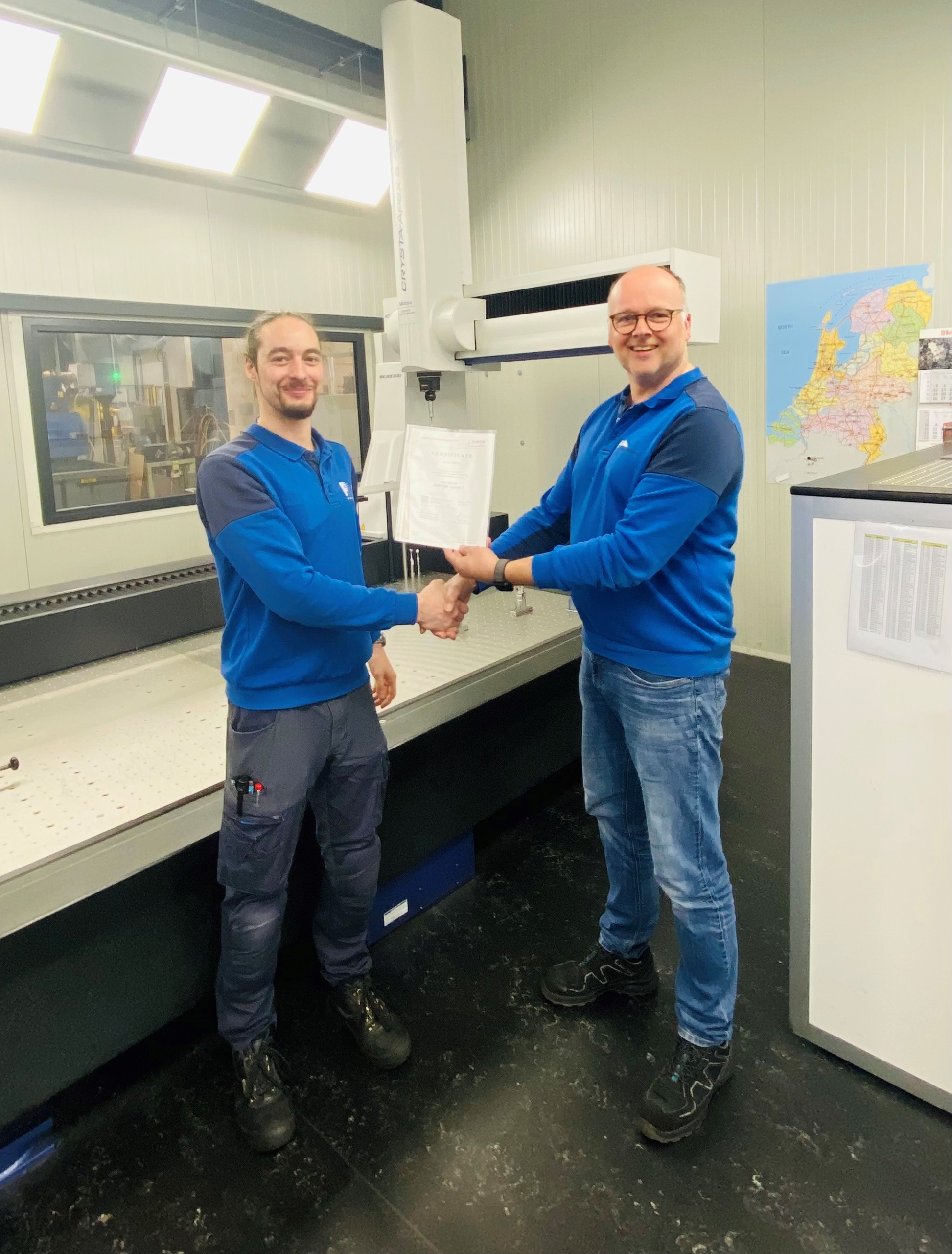 Behaald Certificaat Sean Bij Pillen Precision