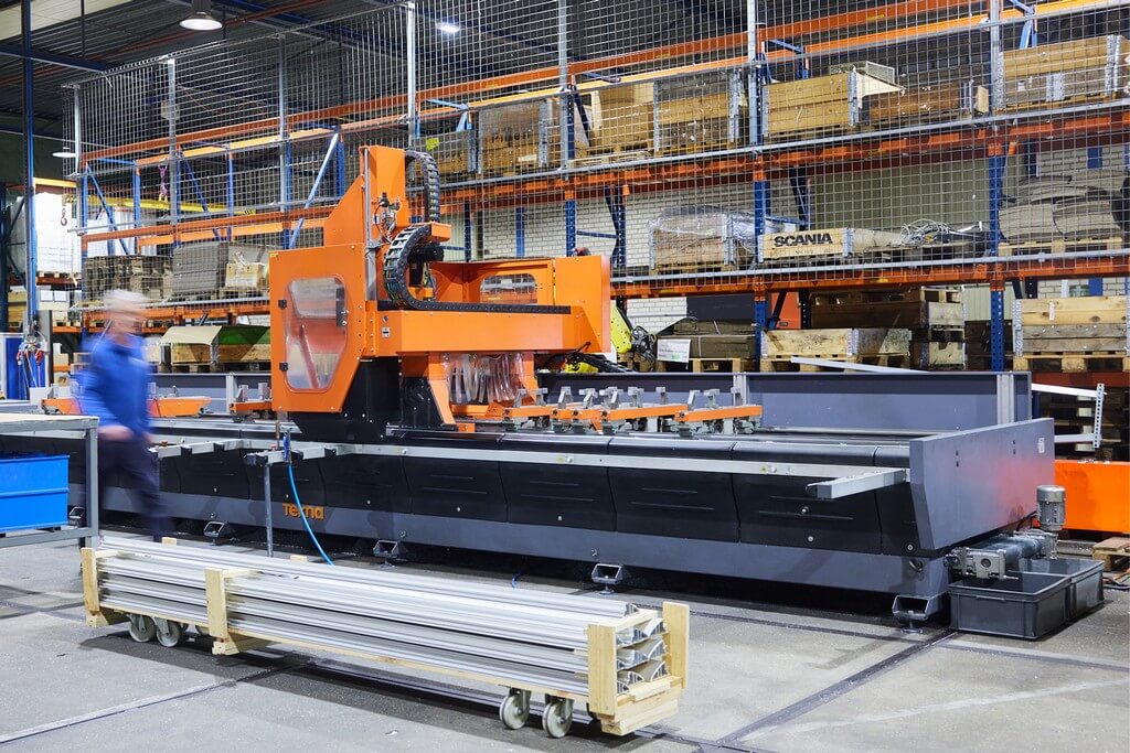 Pillen Group Aluminium Profile Machining Production Pillen Group Aluminium Profile Machining Production