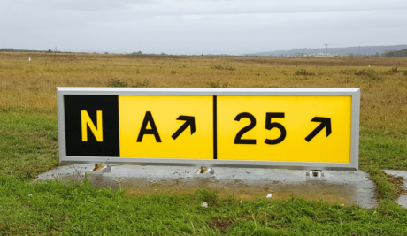 Waterdichte bewegwijzering