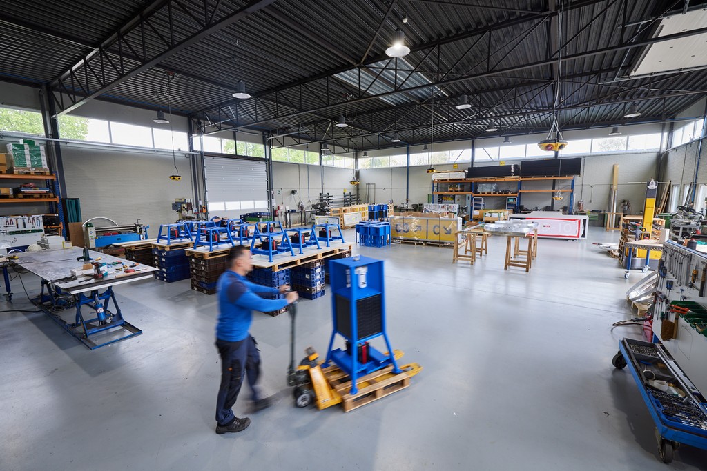 Montage Assemblage Productiehal Pillen Group