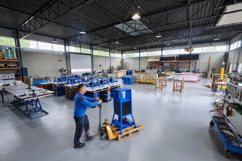 Montage Assemblage Productiehal Pillen Group