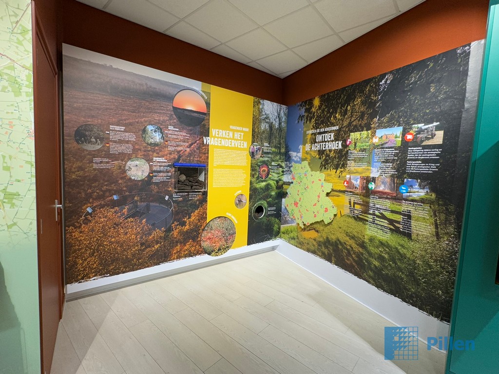 Interactieve educatie wand en kast Pillen Checkout Sytems