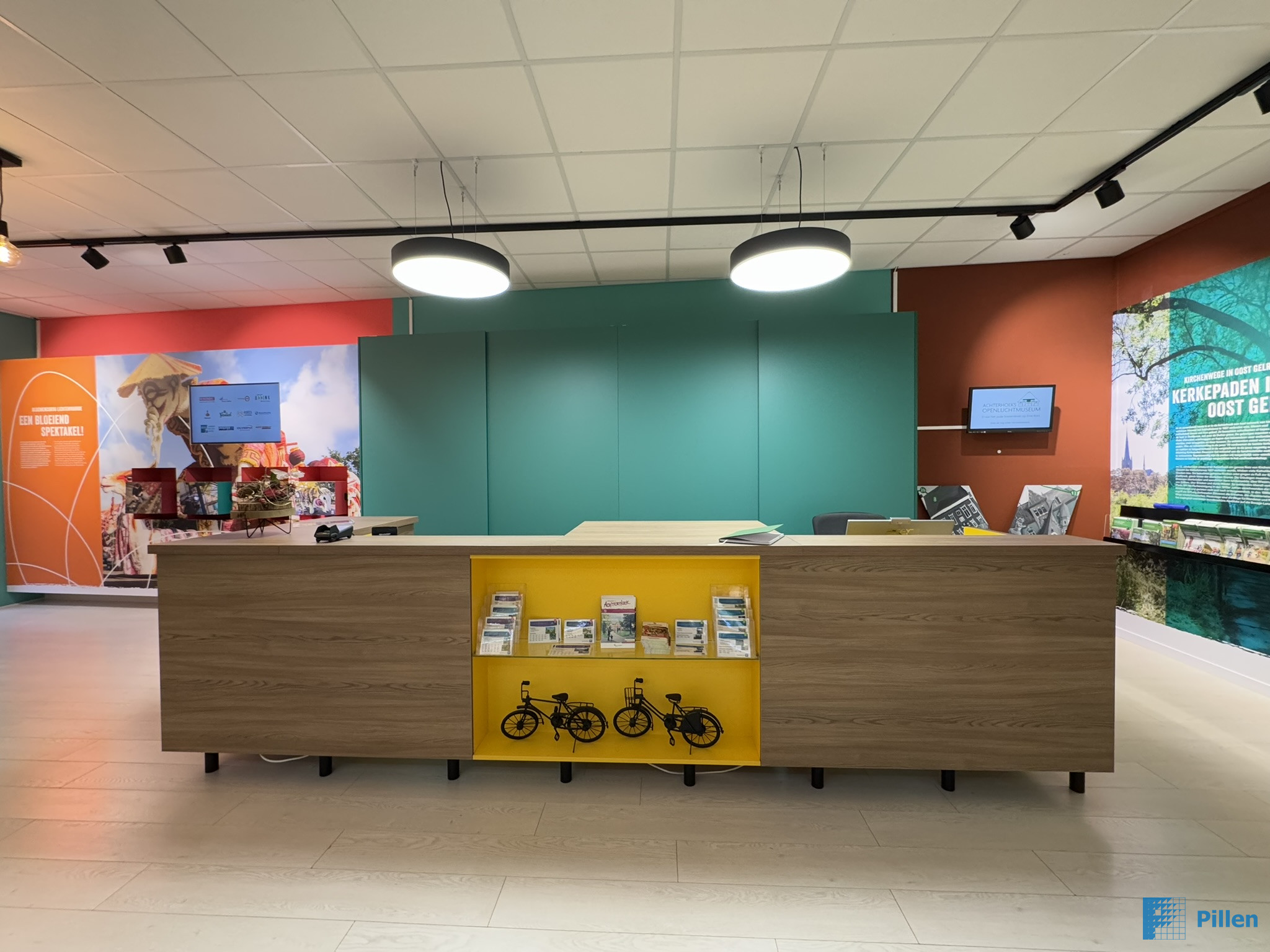 Informatiebalie Winkel Pillen Checkout Systems