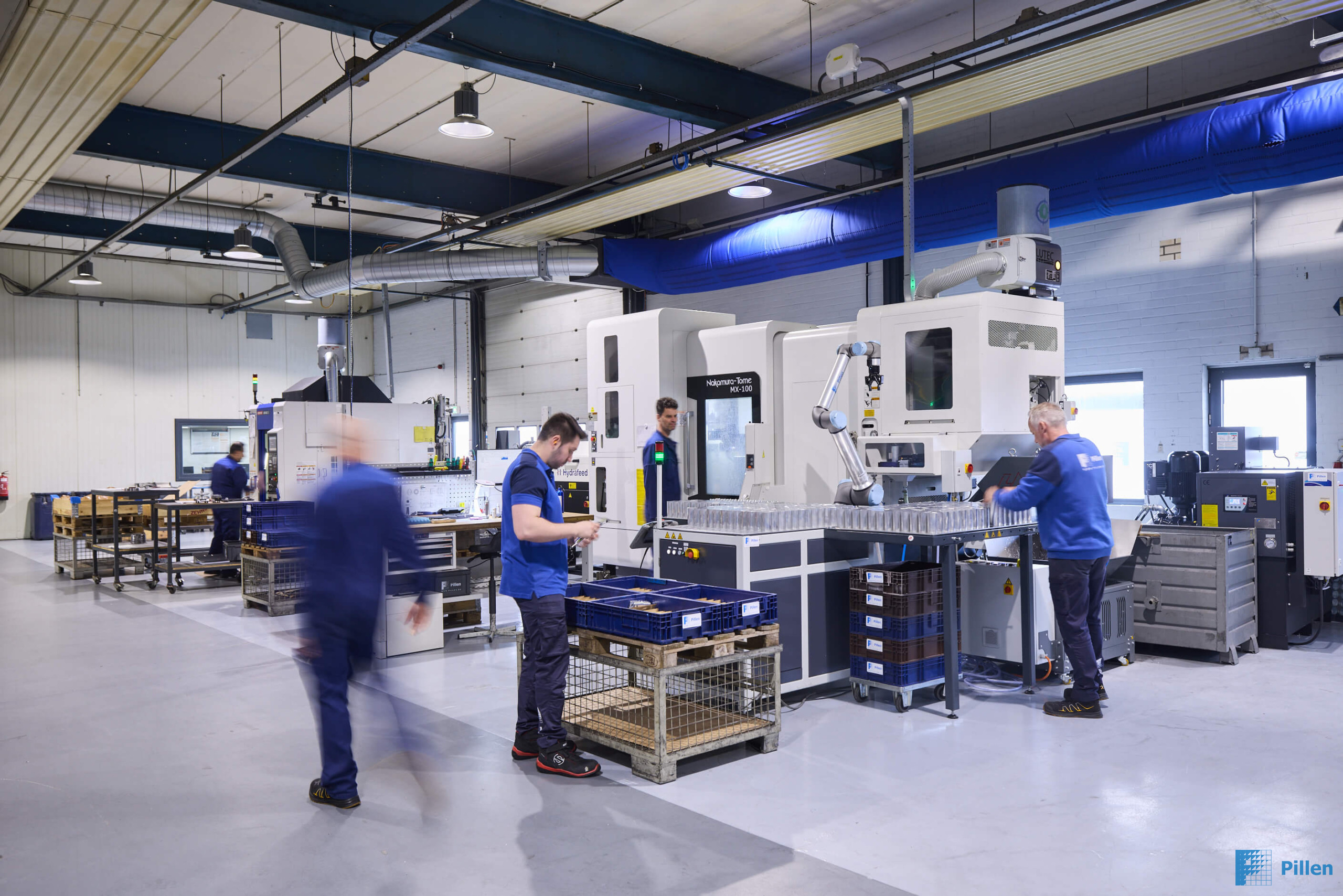 Pillen Precision Samenwerking Cobot Collega's Tiny