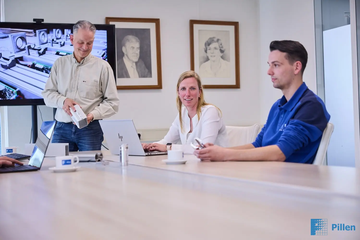 Team Overleg Productmanagement Maakindustrie Pillen Group