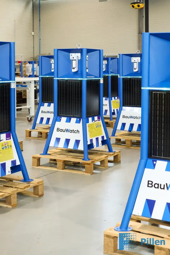 Assembly Production Scout Product BauWatch By Pillen Group beveiligingscamera