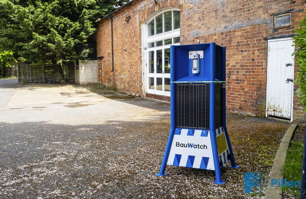 Security Solution Scout BauWatch Pillen Group Assemlby Partner BauWatch Scout beveiligingscamera bouw