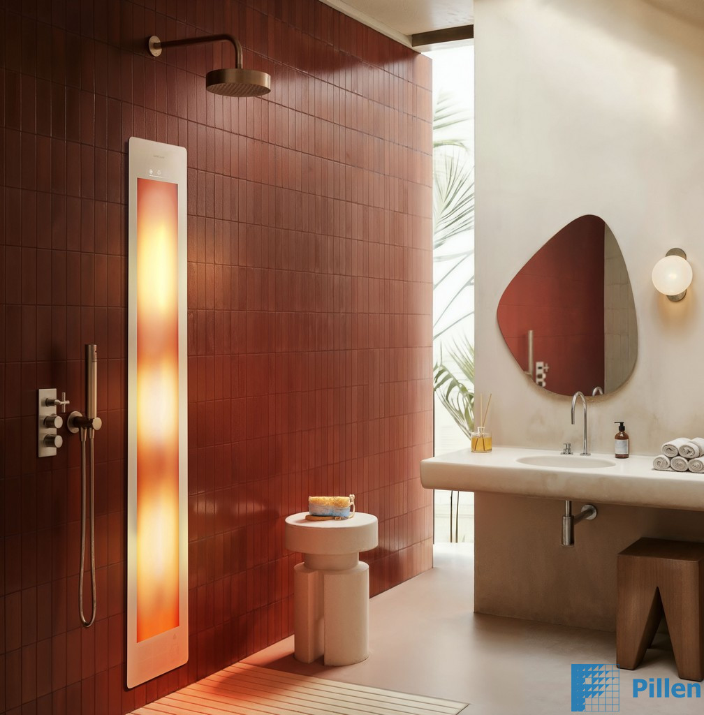 Warmte douche Sunshower produced byPillen Sheet Metal Work Warmte douche Sunshower produced byPillen Sheet Metal Work